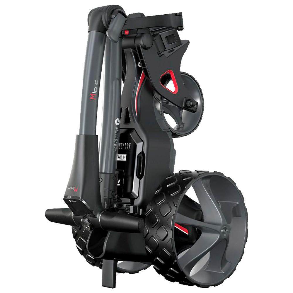 Chariot électrique MotoCaddy M1 DHC Lithium Graphite Eté 2023 Monsieurgolf