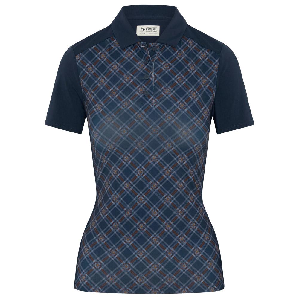 Short Sleeve Plaid Black Iris - M