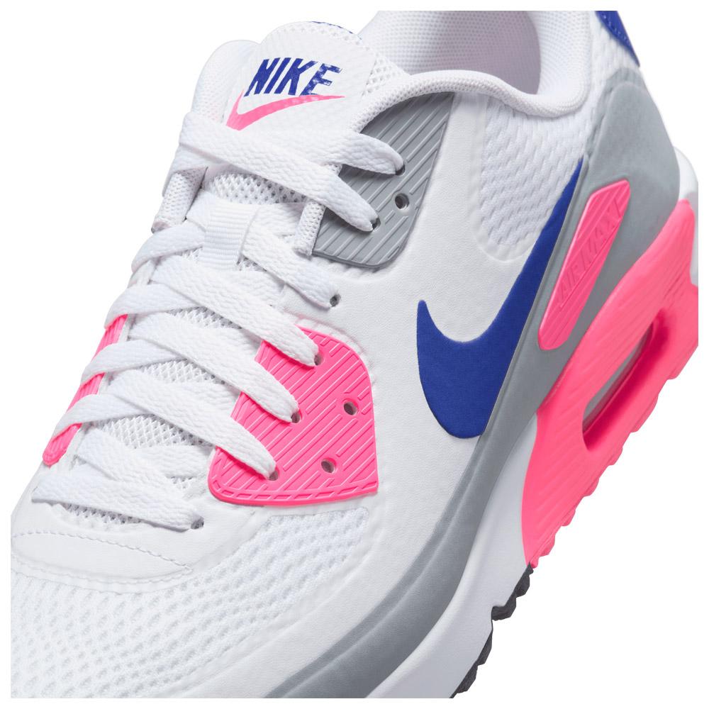 air max 90 peach and white