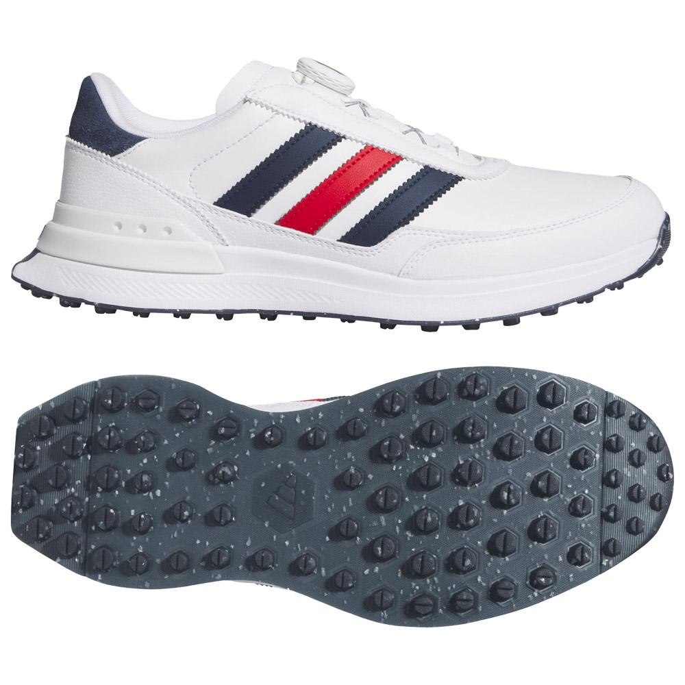 adidas Schuhe ohne Spikes Weiß 8.5 - Monsieurgolf.de