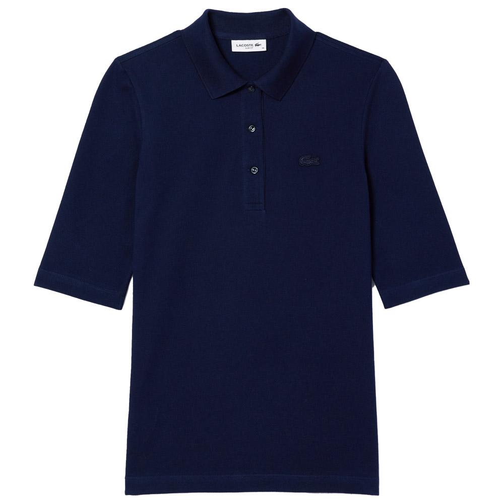 Lacoste Damen Polohemd Marine-Blau 38 - Monsieurgolf.de
