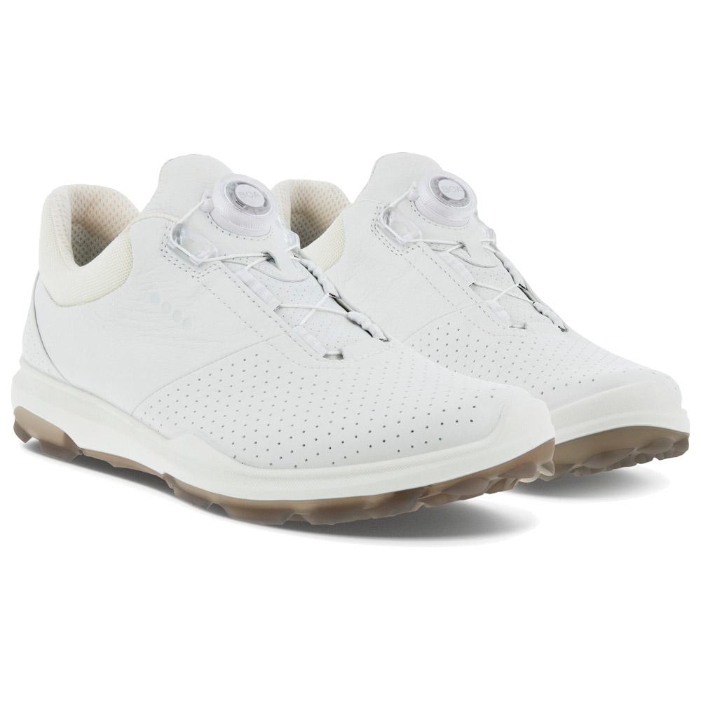 Chaussures sans crampons Ecco Biom Hybrid Boa White Eté 2023