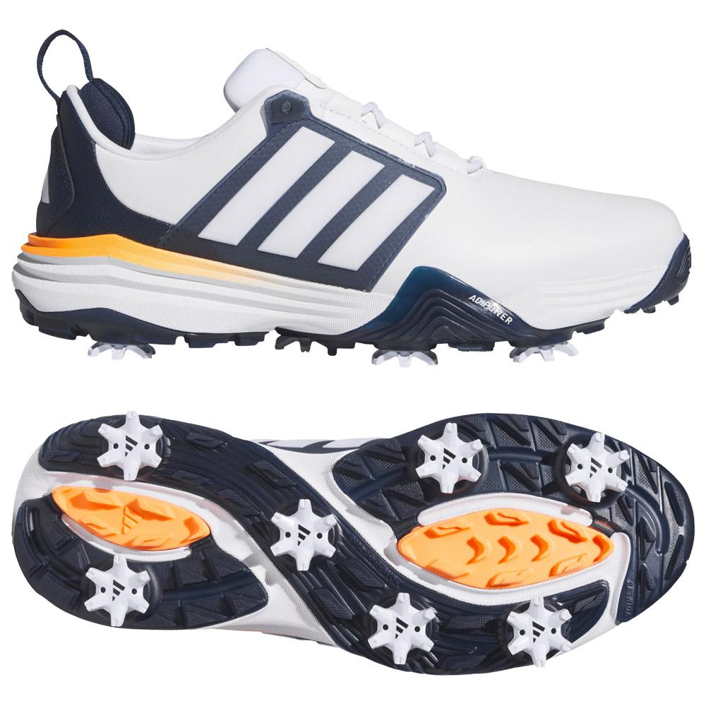 Adipower White Collegiate Navy - 9
