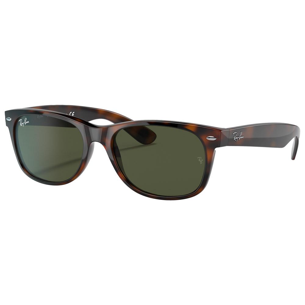 Ray Ban - RB2132 New Wayfarer Classic Polished Tortoise Green G-15 - 58 - Lunettes de soleil