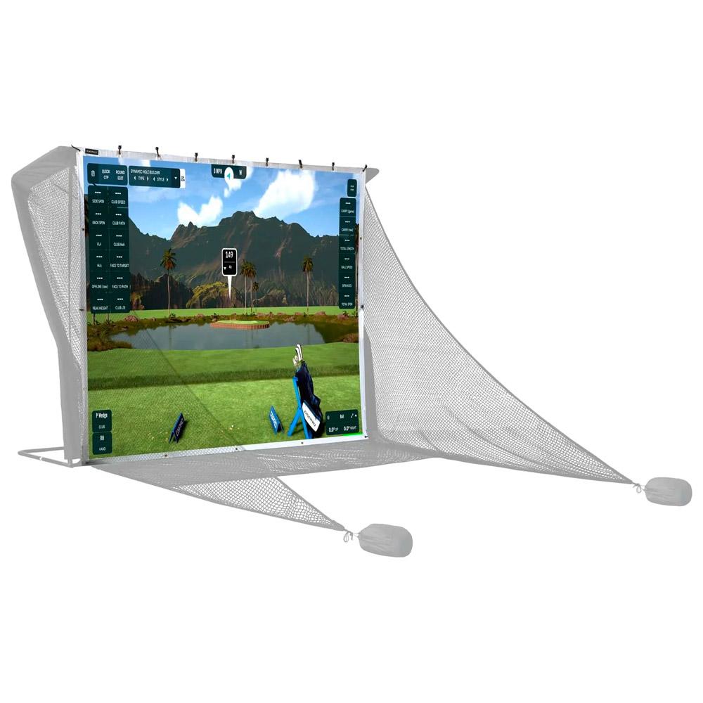 Deluxe Home Driving Net Impact Screen and 20 Bungee Cords - 250 x 240cm