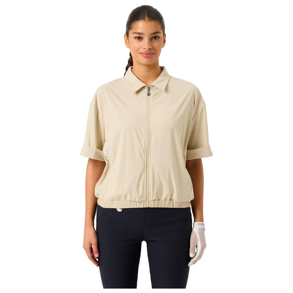 Tee Shirt Jacket Full Zip Oyster - L