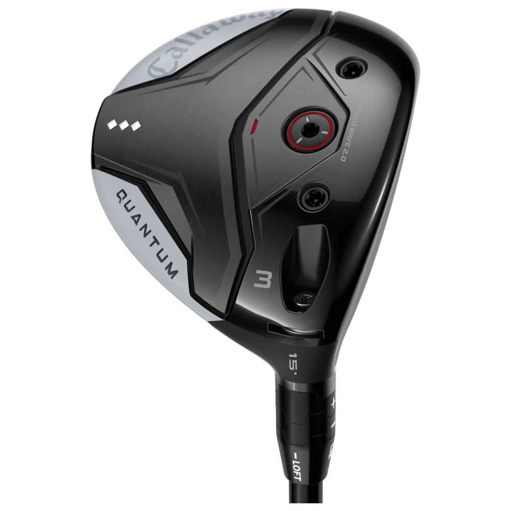 Quantum Triple Diamond Fairway Droitier Stiff 3 Fujikura Ventus Black Charcoal Graphite