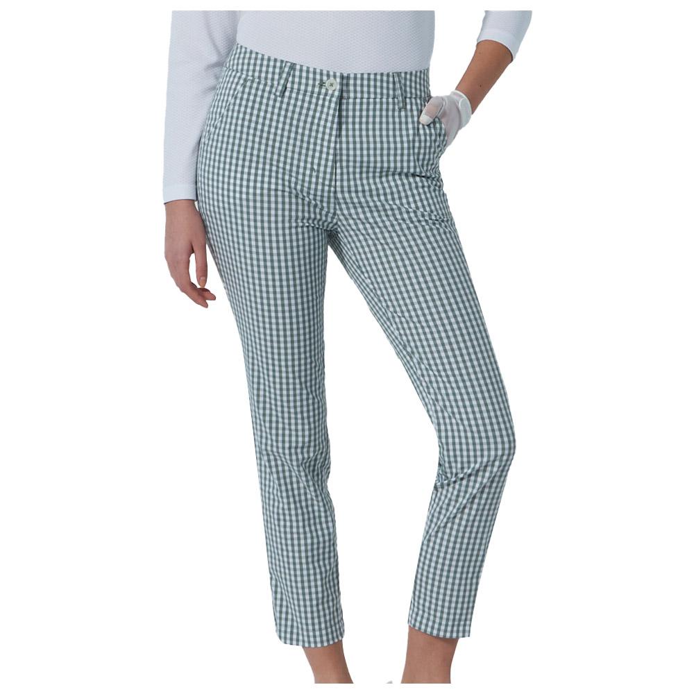 Daily Sports Damen Hose Check Khaki 34 - Monsieurgolf.de