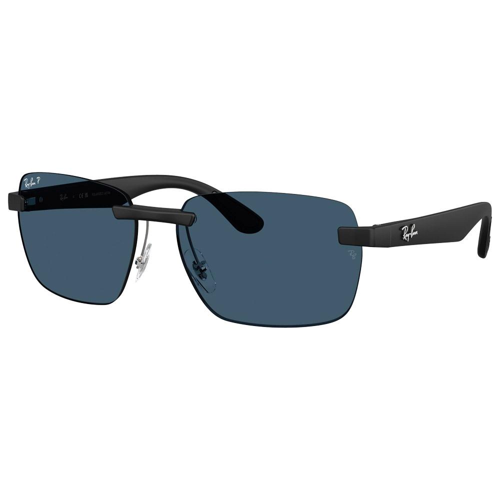 RB4470CH Mat Sand Black Chromance Blue Polar - 59