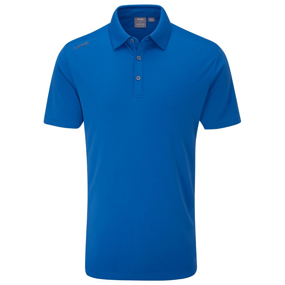 Ping Herren Polohemd Blau L - Monsieurgolf.de