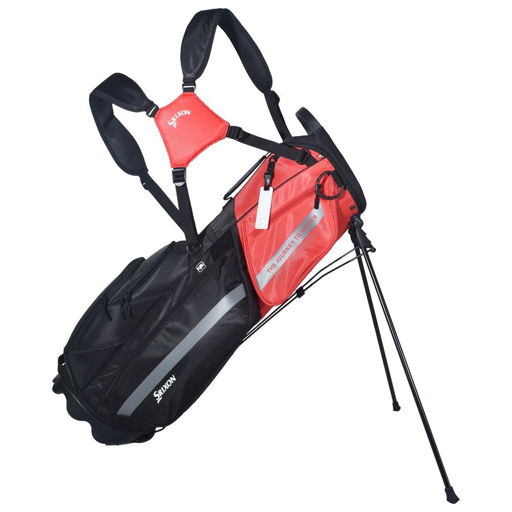 Lifestyle Stand Bag Red Black