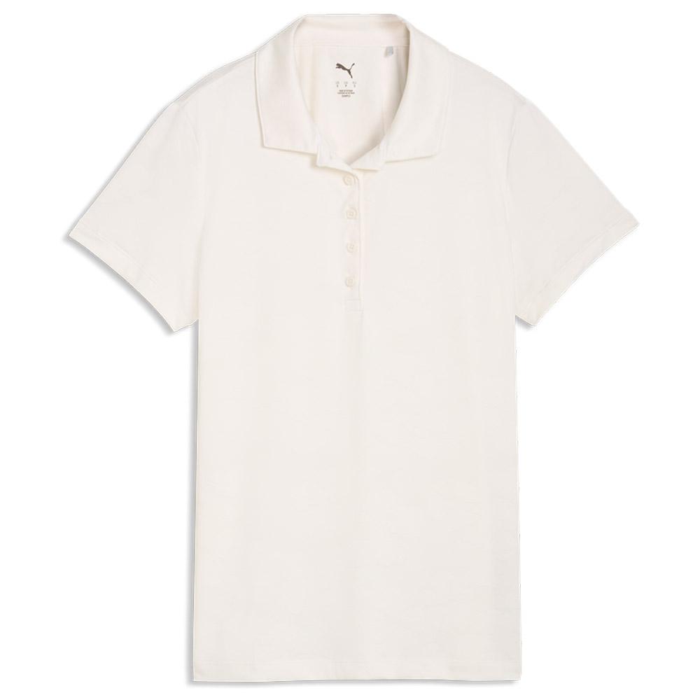 W's Floral Lace Jacquard SS Warm White - XS