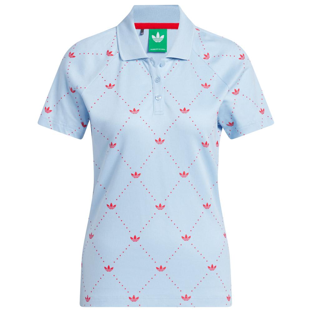 adidas Originals Damen Polohemd Clear Sky S - Monsieurgolf.de