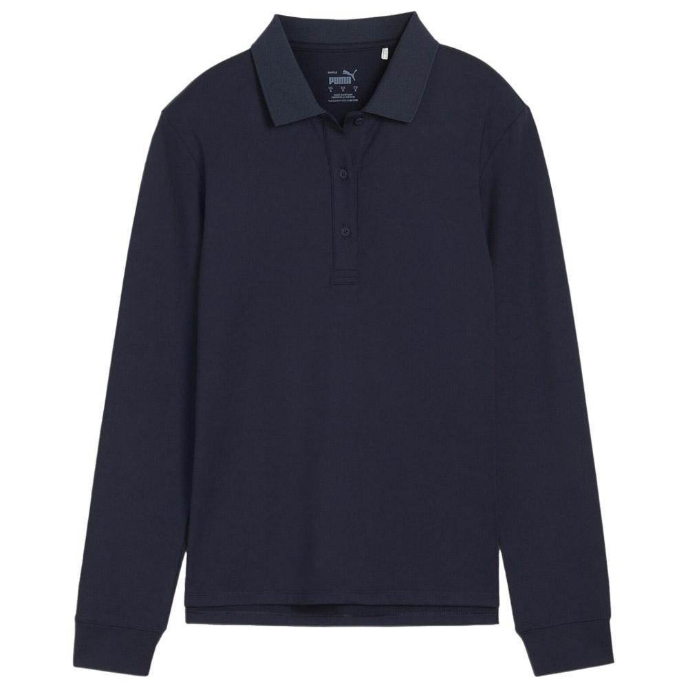 Puma Golf Damen Polohemd Blau L - Monsieurgolf.de