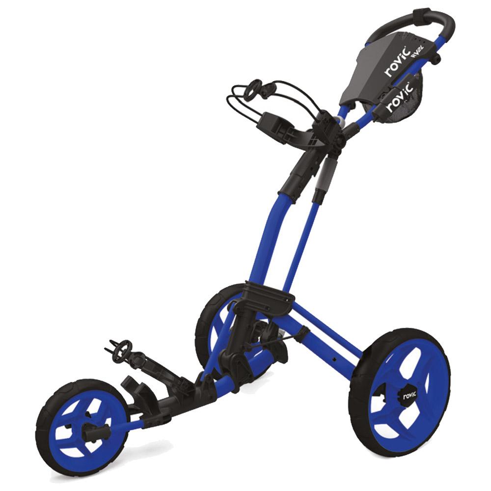 ClicGear Manueller Trolley (3 Räder) Blau - Monsieurgolf.de