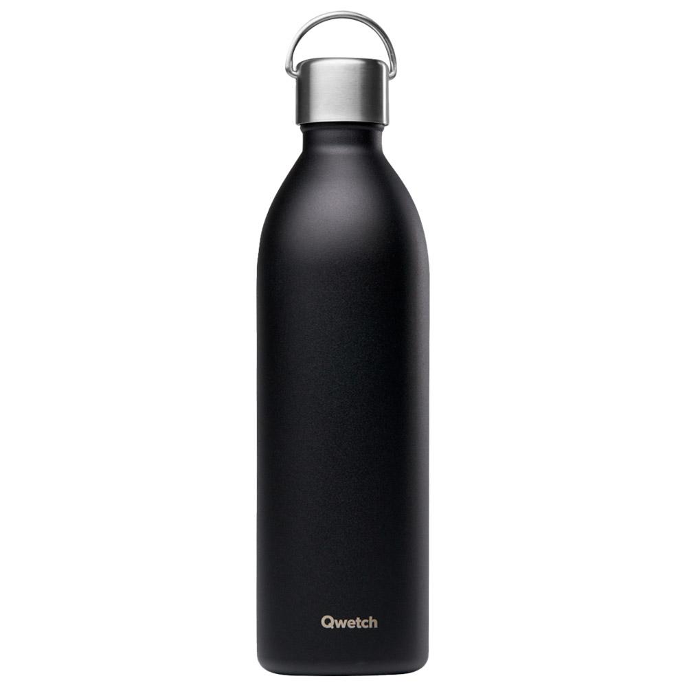 Qwetch Trinkflasche Schwarz - Monsieurgolf.de