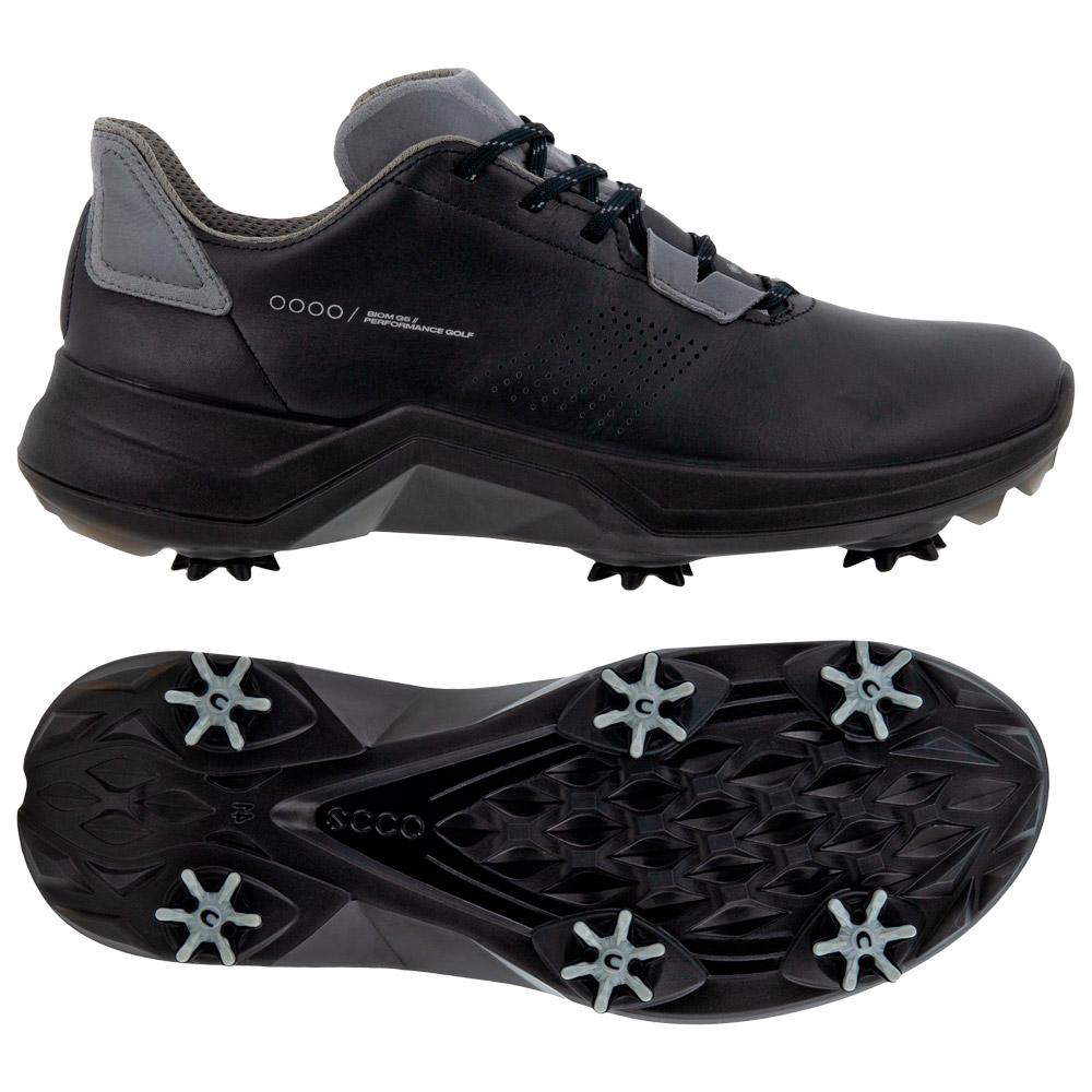 Chaussures avec crampons Ecco Biom G5 Black Steel Eté 2023 Monsieurgolf
