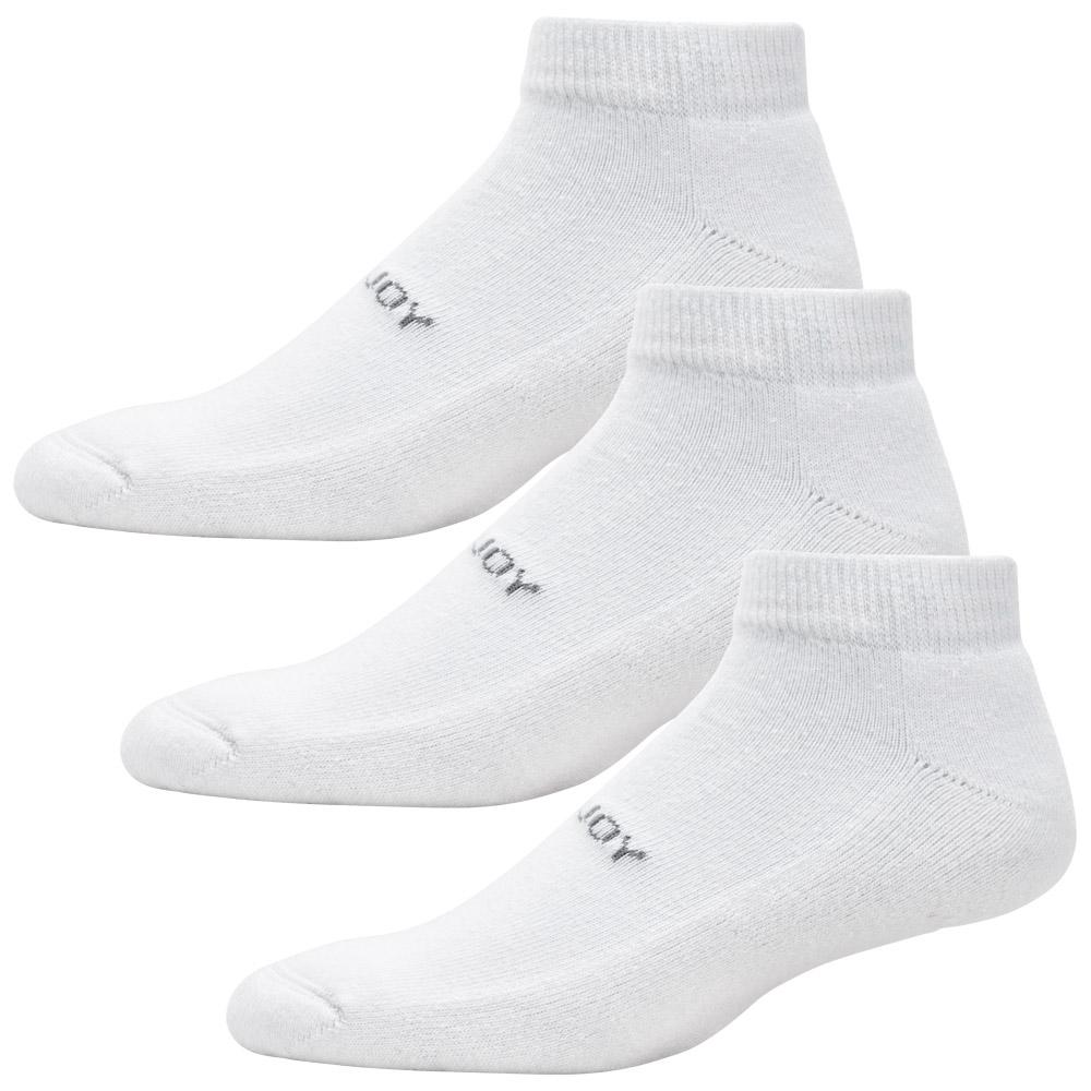 Women Comfortsof Sportlet 3 Pairs White - 36.5-40.5