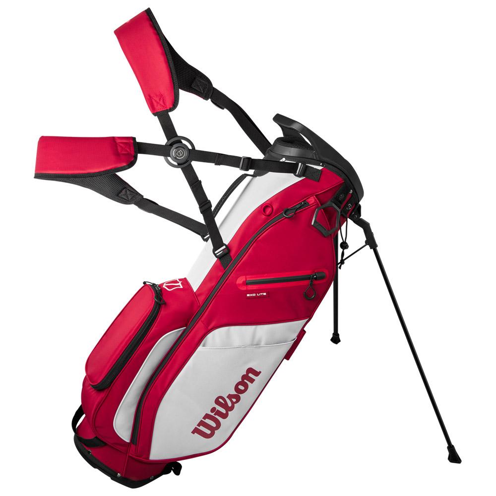 Wilson Standbag (Komplettsatz) Rot - Monsieurgolf.de