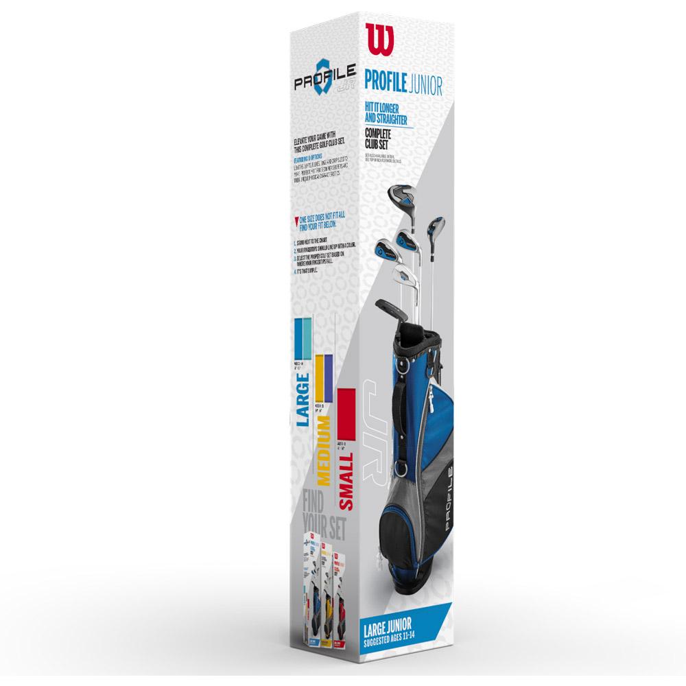 Set Complet Clubs De Golf Wilson Prostaff JGI – Junior, Gauche, Graphite