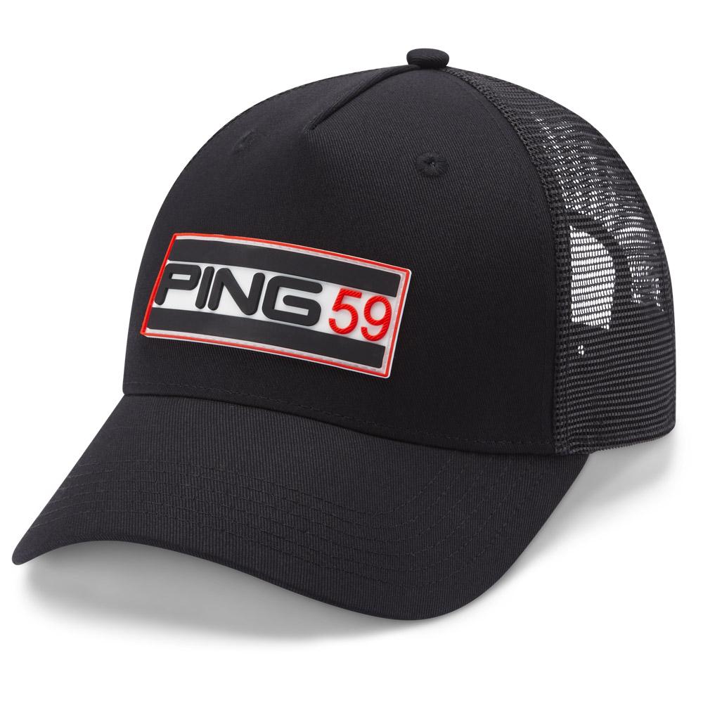 Ping Herren Cap Schwarz - Monsieurgolf.de