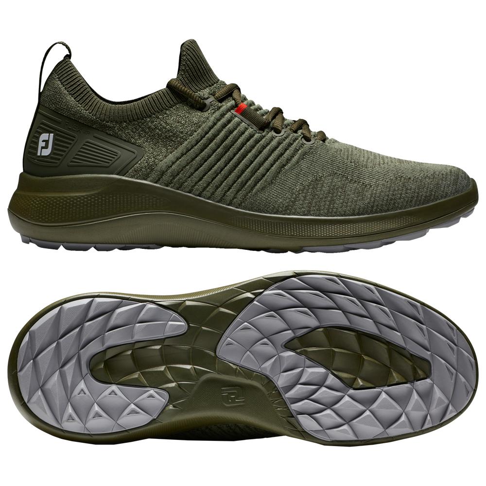 Chaussures sans crampons Footjoy Flex XP Olive Monsieur Golf