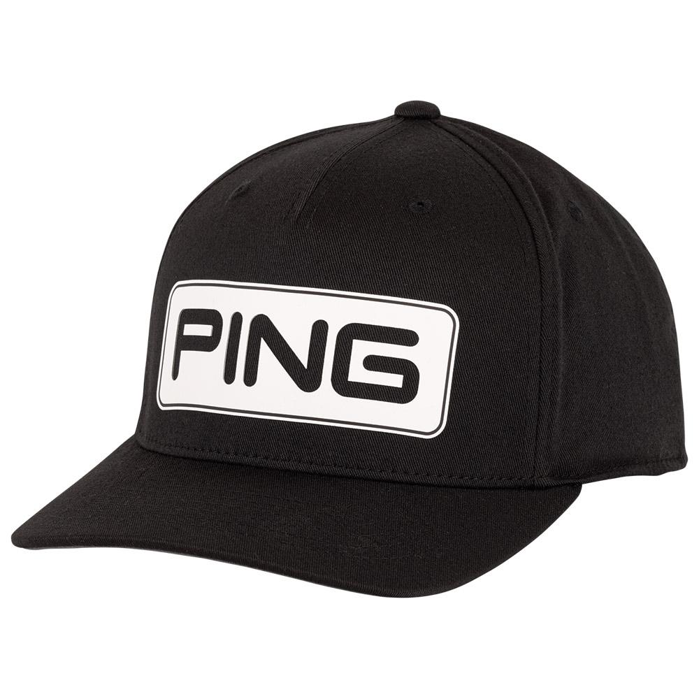 Ping Herren Cap Schwarz - Monsieurgolf.de