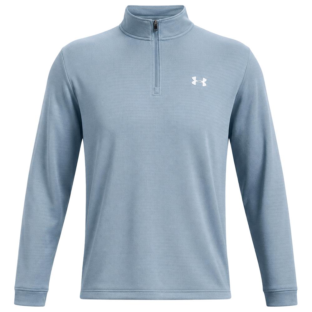 Matchplay 1/4 Zip Blue Wind White - XL