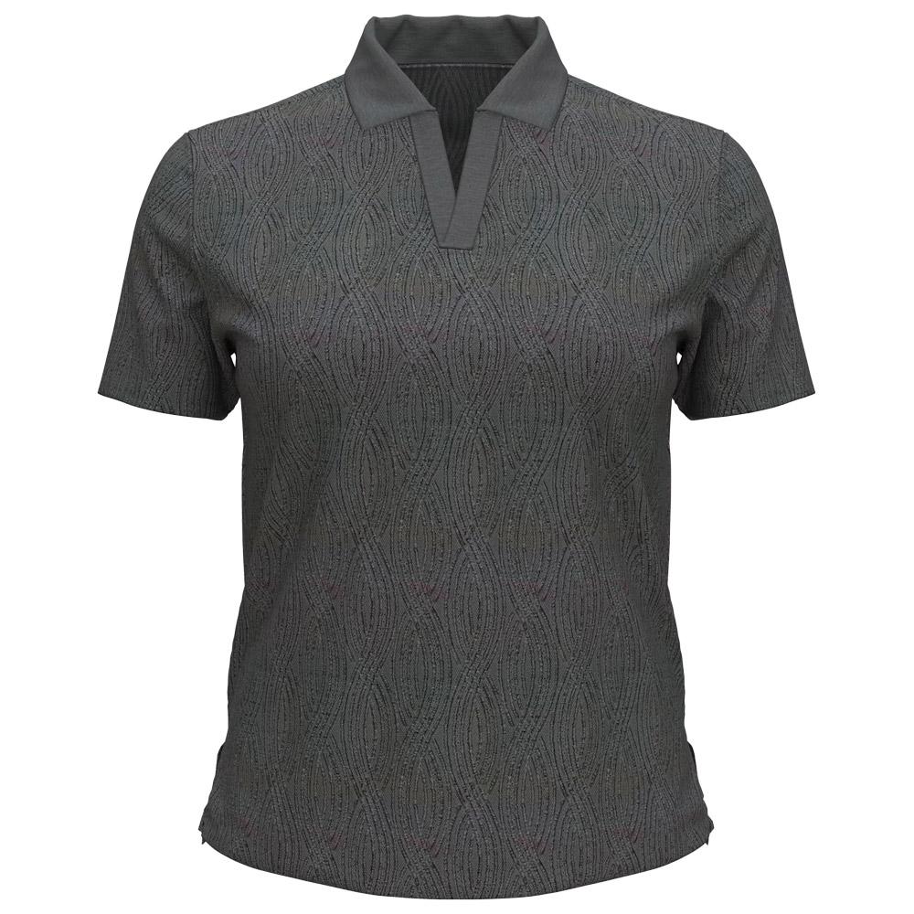 Bonded Jacquard Clay Green Silver Reflective - S