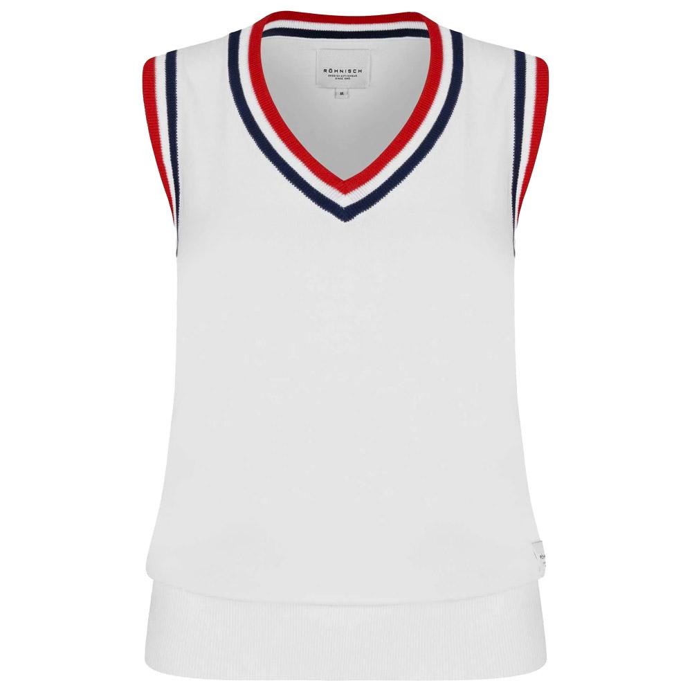 Rohnisch Damen Pullover Weiß M - Monsieurgolf.de