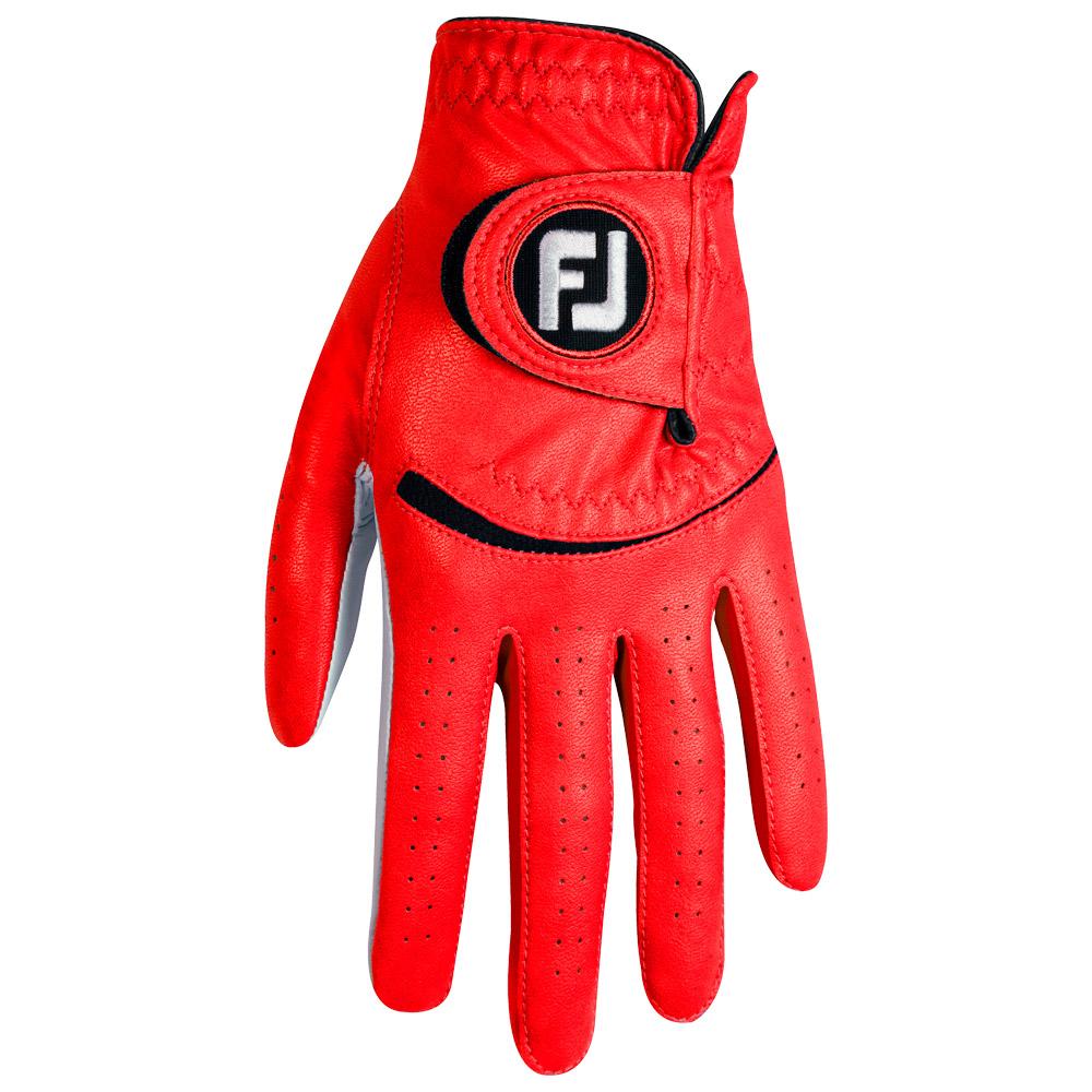 Footjoy Klassischer Lederhandschuh (einzeln) Rot M-L - Monsieurgolf.de