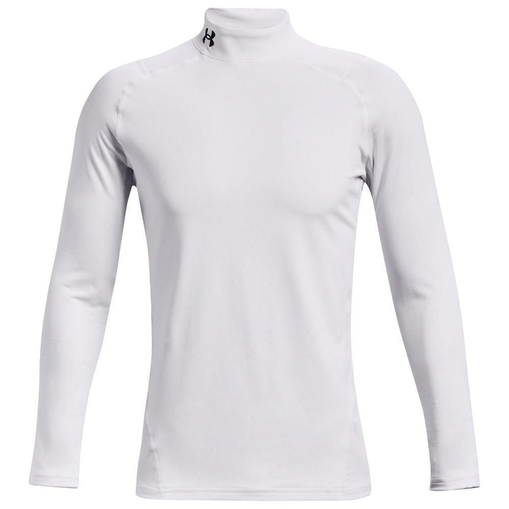 ColdGear Armour Fitted Mock White Black - M