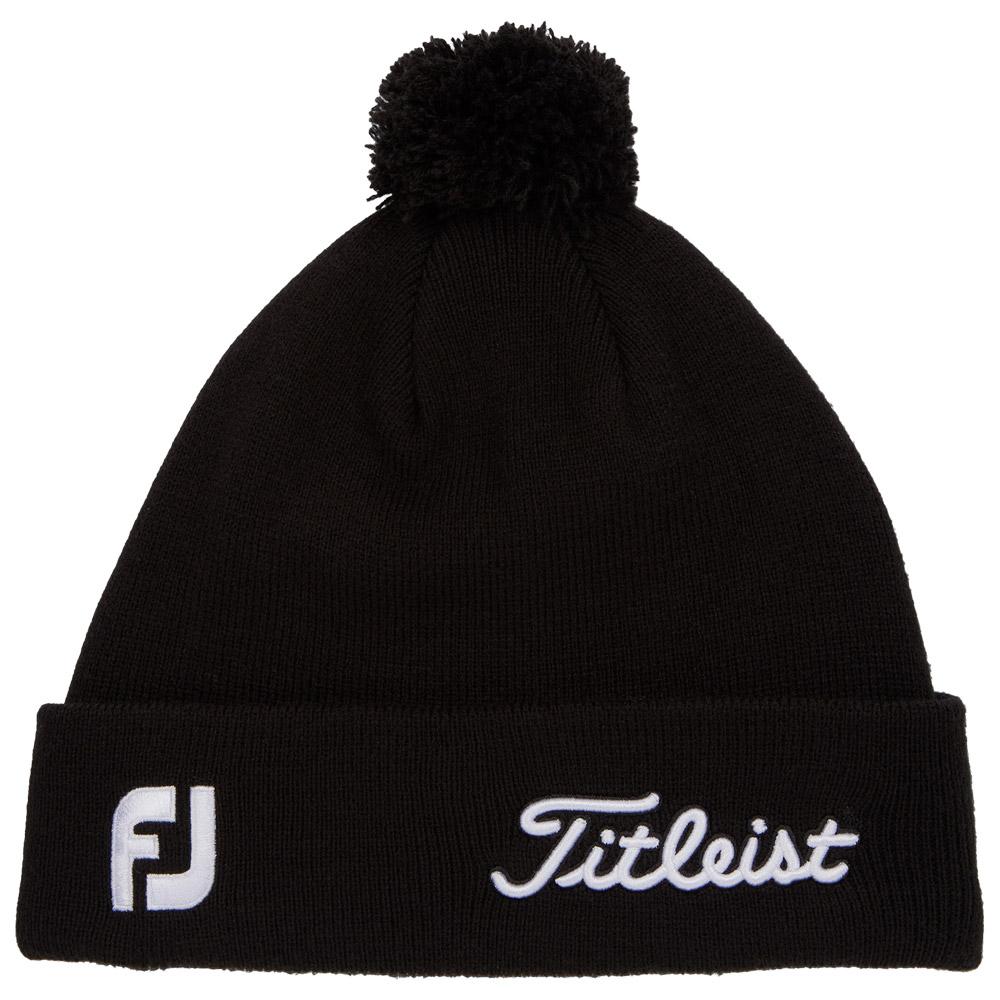 Titleist Bonnet d'hiver Boardwalk Pom Pom, anthracite