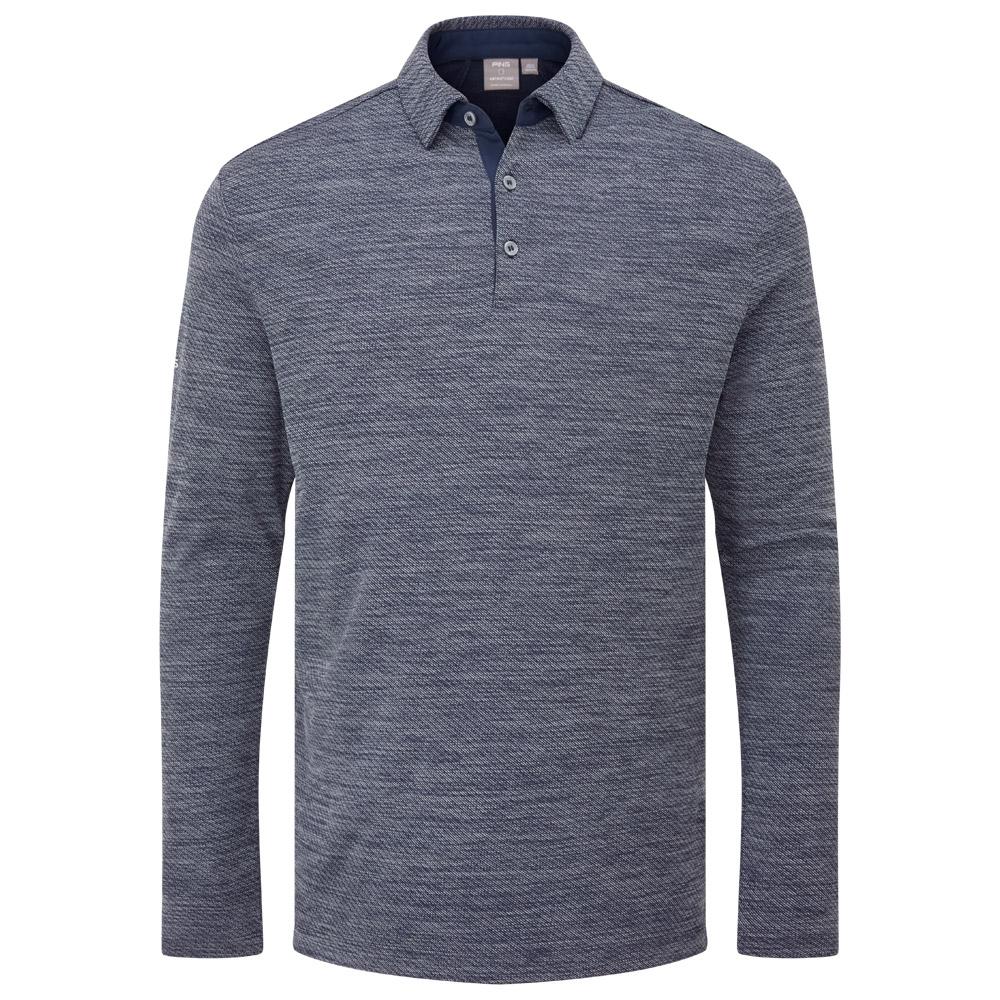 Ping Herren Polohemd Blau M - Monsieurgolf.de