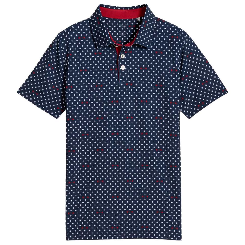 Puma Golf Polohemd Blau 11-12 - Monsieurgolf.de