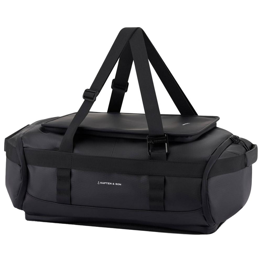 Lisbon Duffle Backpack Small 33L All Black