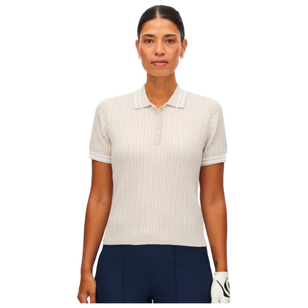 Rohnisch Damen Polohemd Oatmeal S - Monsieurgolf.de