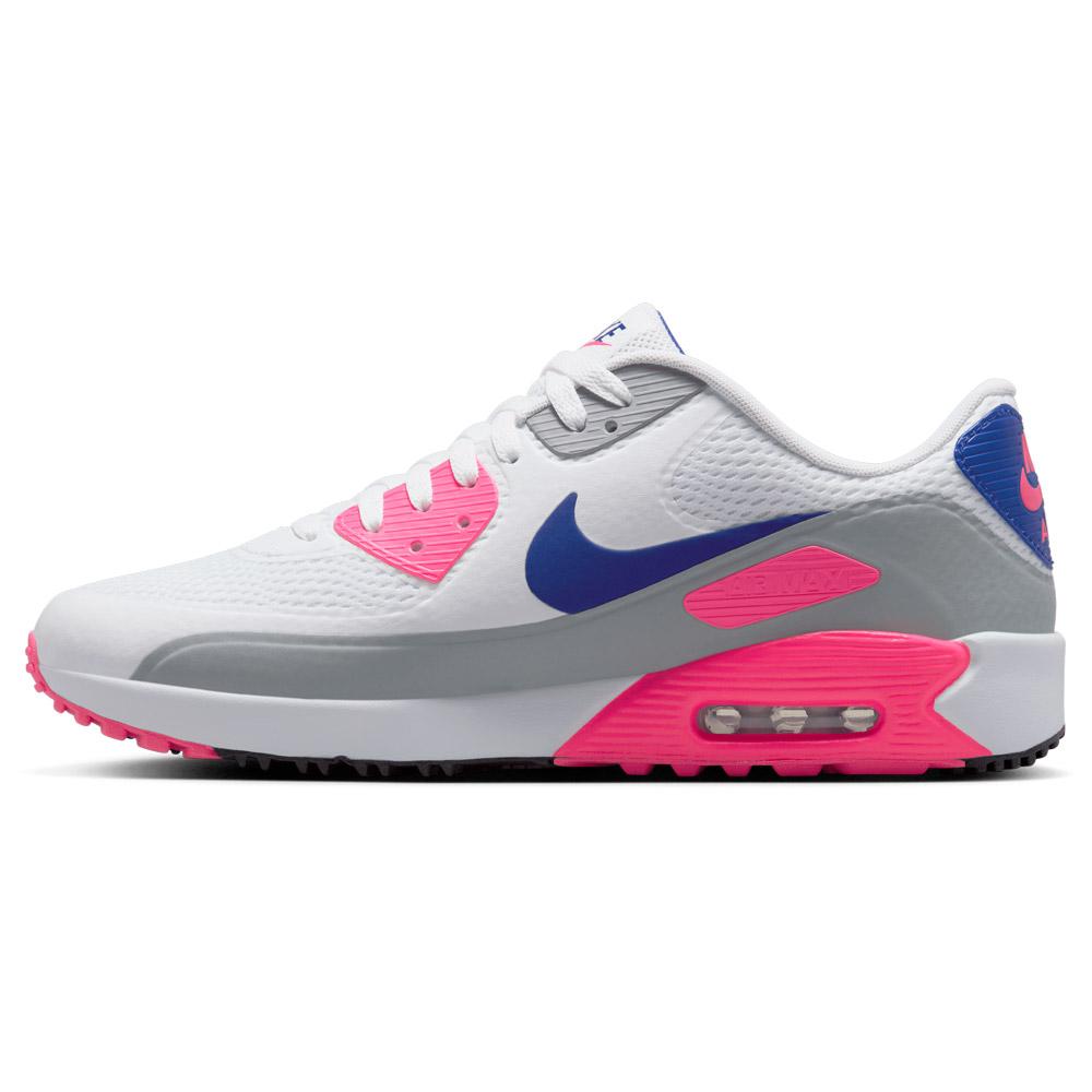 air max 90 peach and white