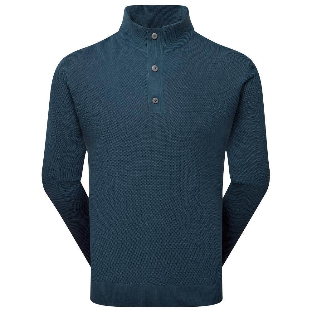 Footjoy Herren Pullover Dark Denim L - Monsieurgolf.de