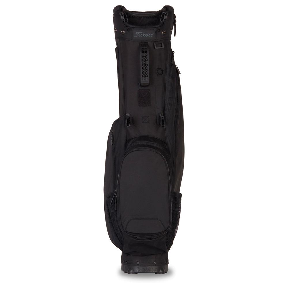 Black titleist golf bag outlet
