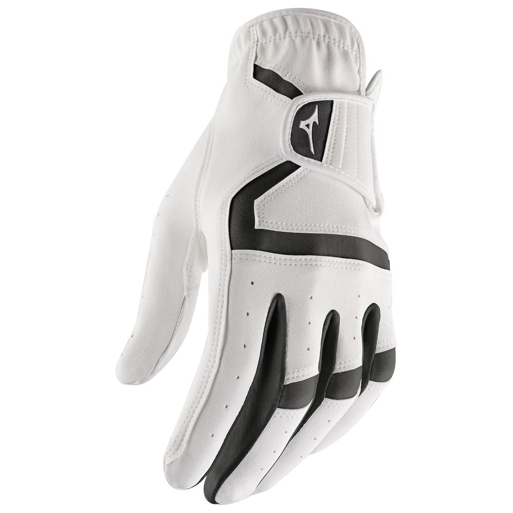 Mizuno Klassischer Synthetikhandschuh (einzeln) Weiß S - Monsieurgolf.de