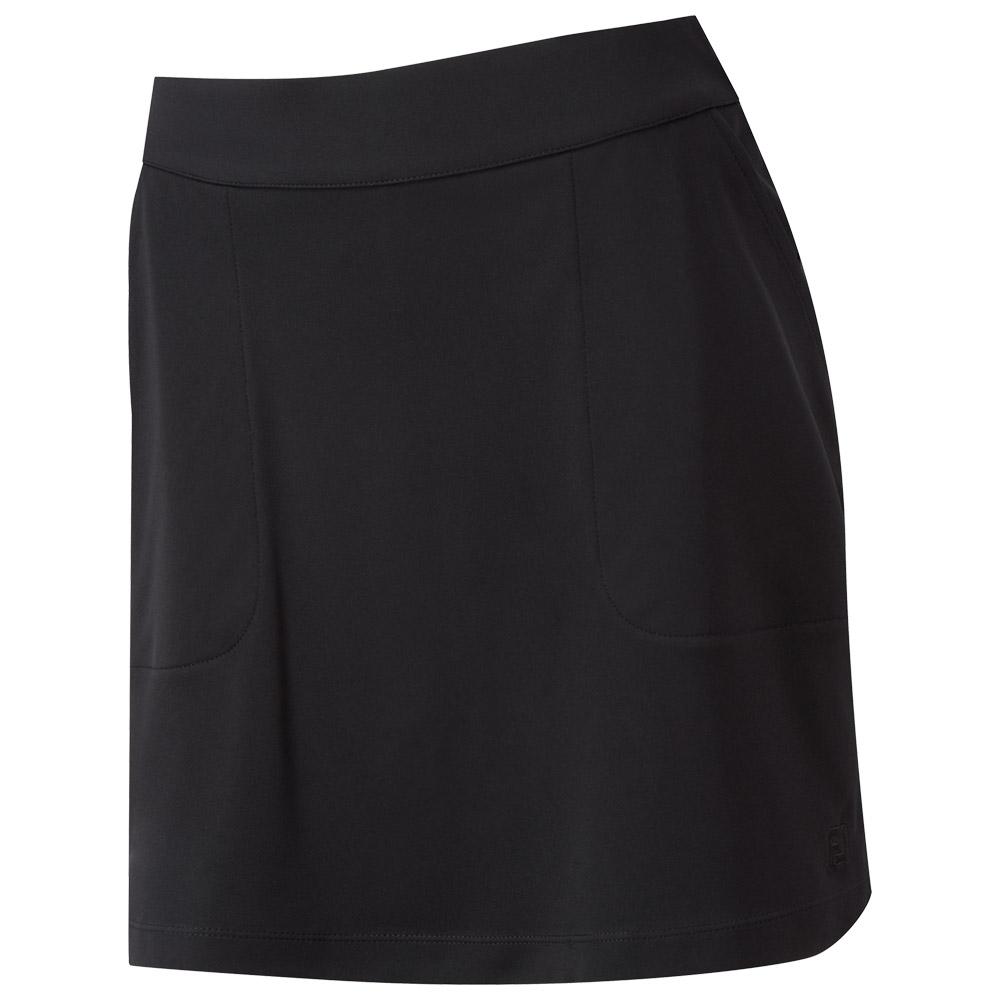 Interlock Skort Regular Black - XS