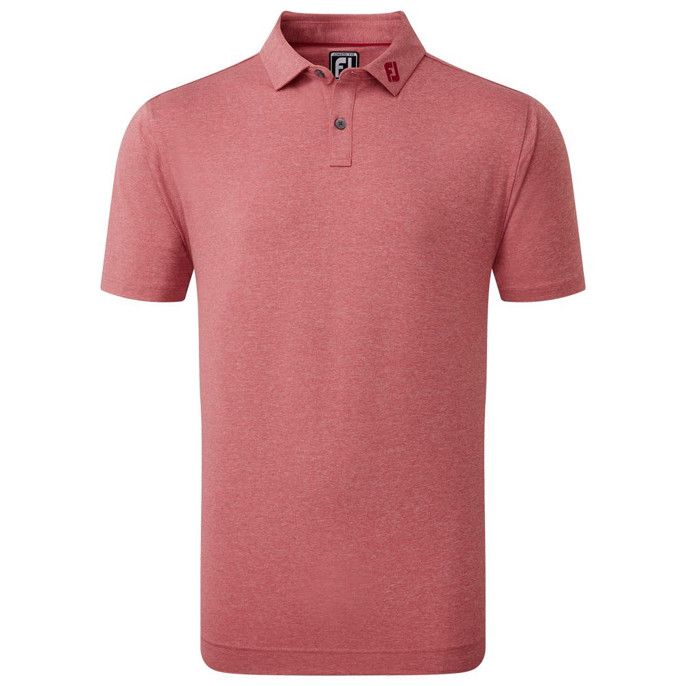 Footjoy Herren Polohemd Rot M - Monsieurgolf.de