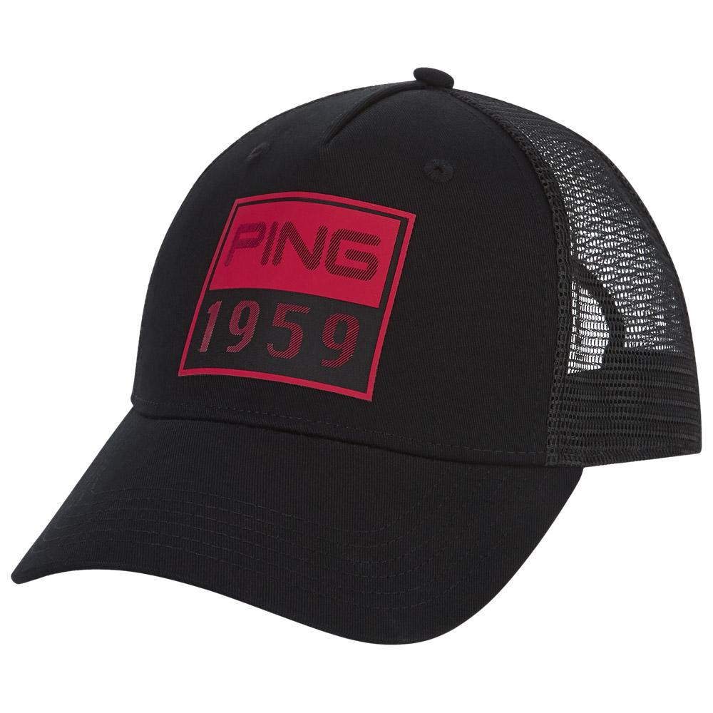 Ping Herren Cap Schwarz - Monsieurgolf.de