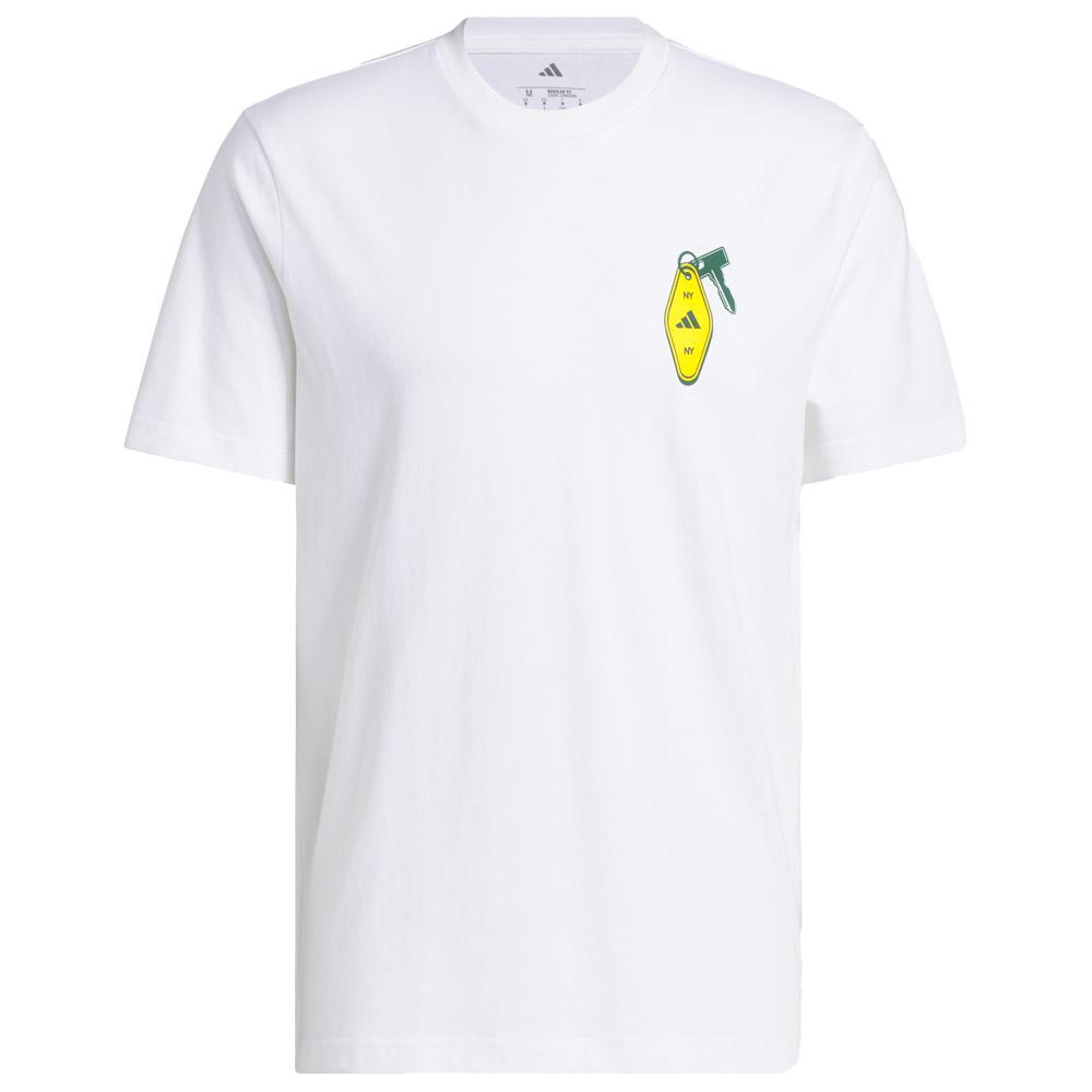 adidas Herren T-Shirt Weiß S - Monsieurgolf.de