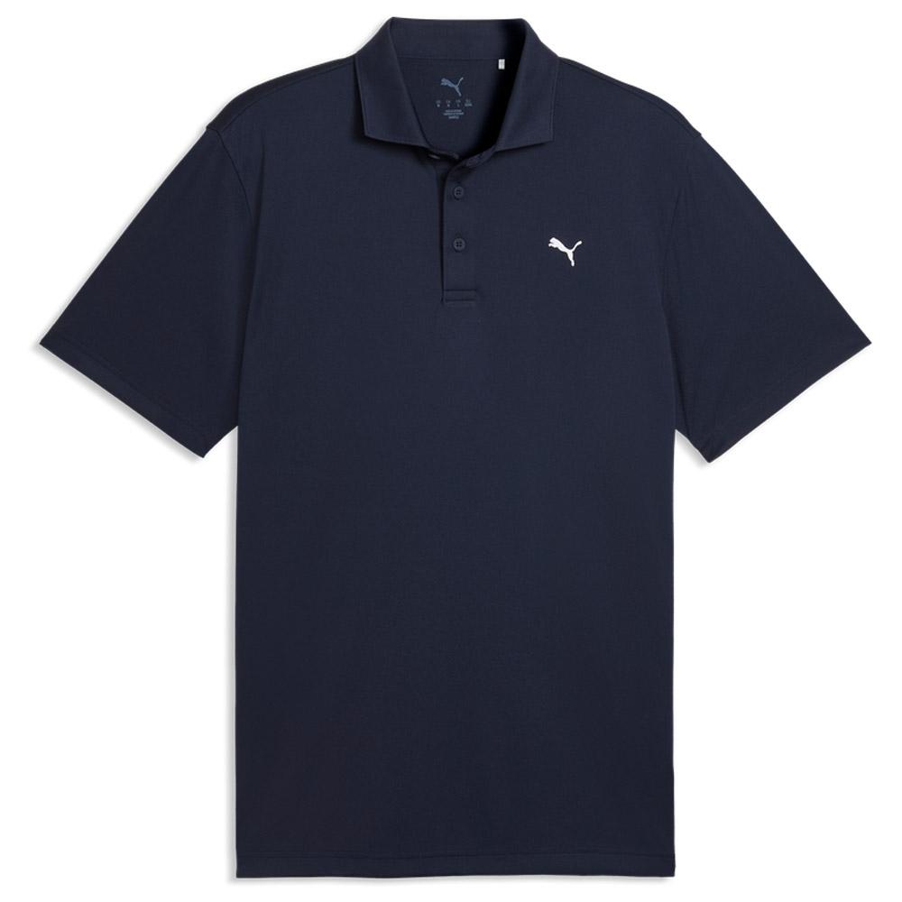 Puma Golf Herren Polohemd Blau S - Monsieurgolf.de