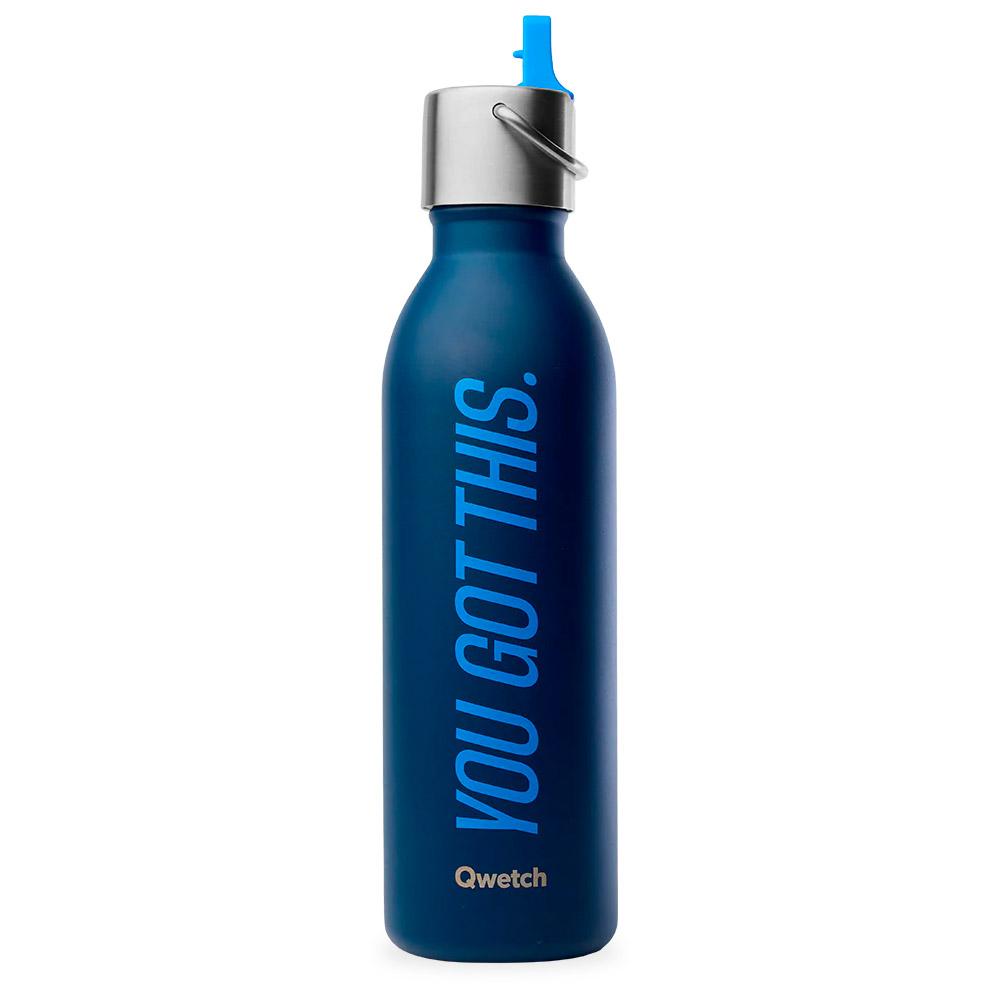 Qwetch Trinkflasche Blau - Monsieurgolf.de