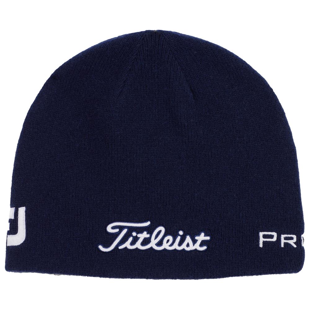 Tour Merino Beanie Navy White