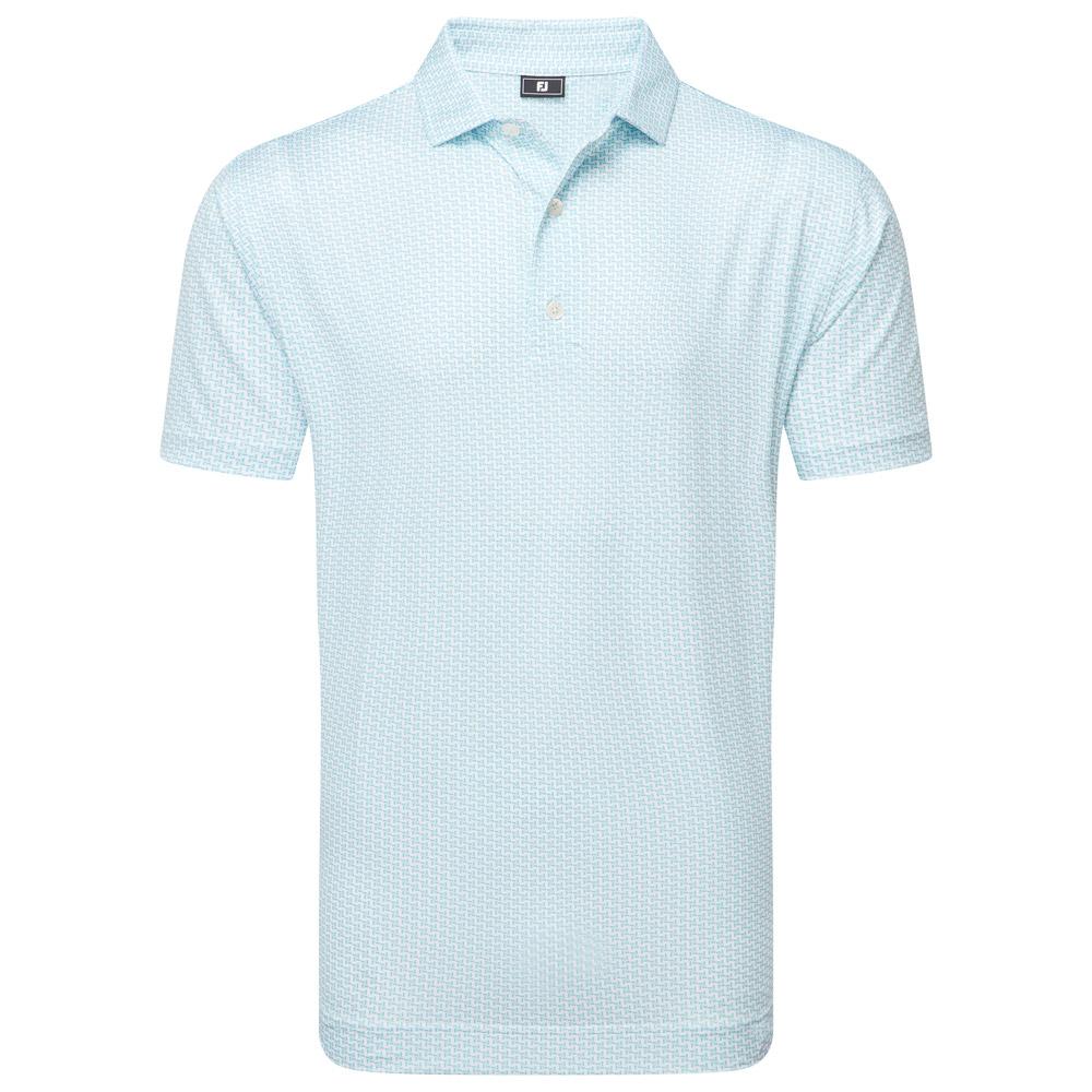 Footjoy Herren Polohemd Weiß M - Monsieurgolf.de