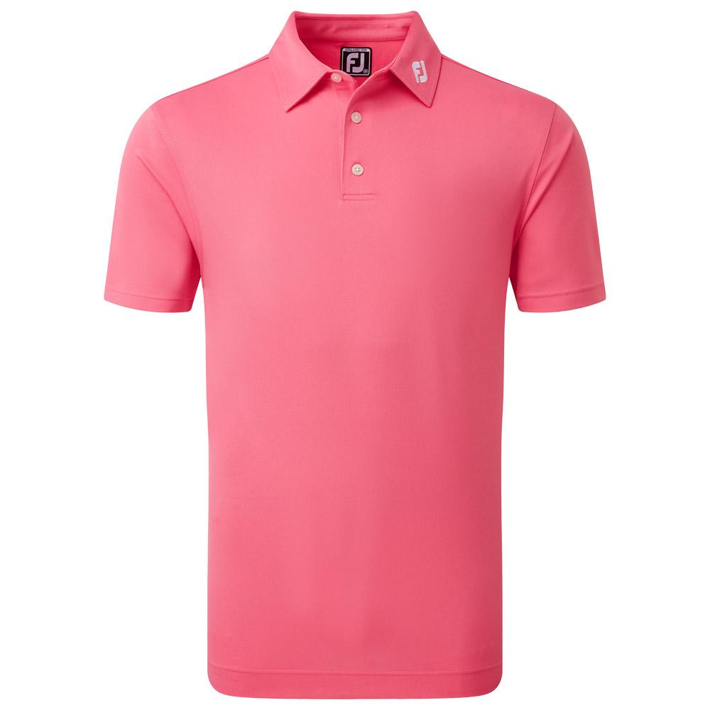 Stretch Pique Solid Watermelon - L